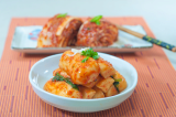 Chamgaduk kimchi an food
